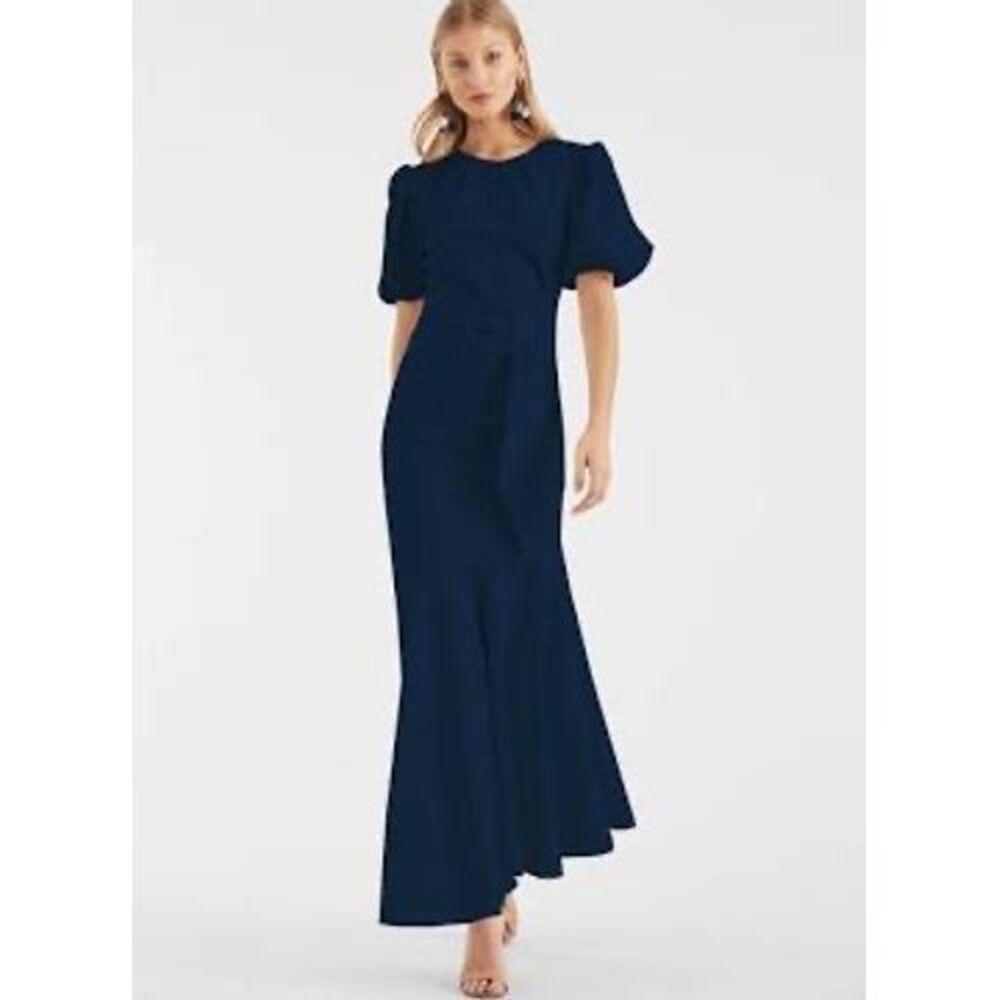 Sachin &Babi (Removed tag/cleaners Camilla CrepeMermaid Dress Midnight Blue S 10